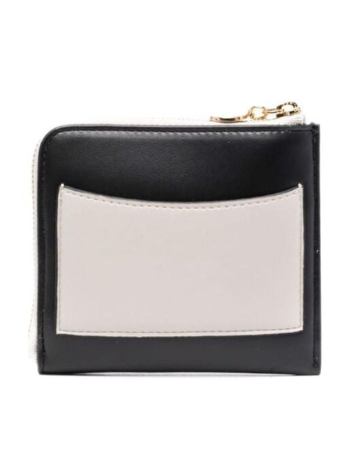 Stella McCartney Black Logo Perforated Card Holder