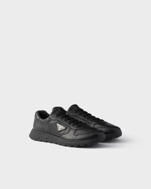 Prada Black Prax 2.0 Low-Top Sneakers for men