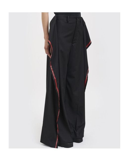Junya Watanabe Black Belt Loop Trousers