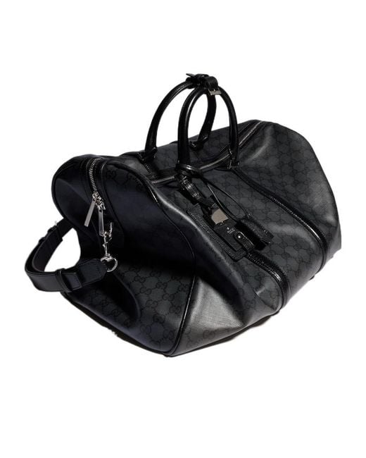 Gucci Black Essence Classic Medium Duffle Bag for men