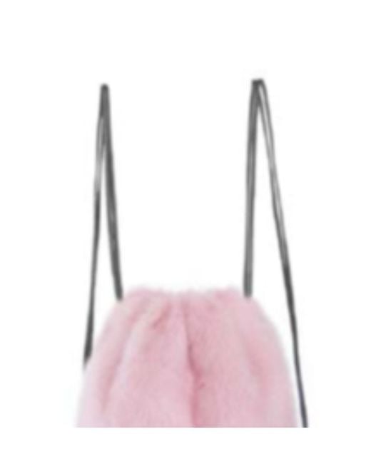 Simonetta Ravizza Pink Logo Backpack