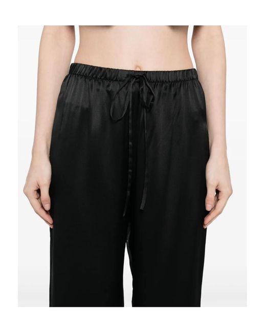 Reformation Black Olina Trousers