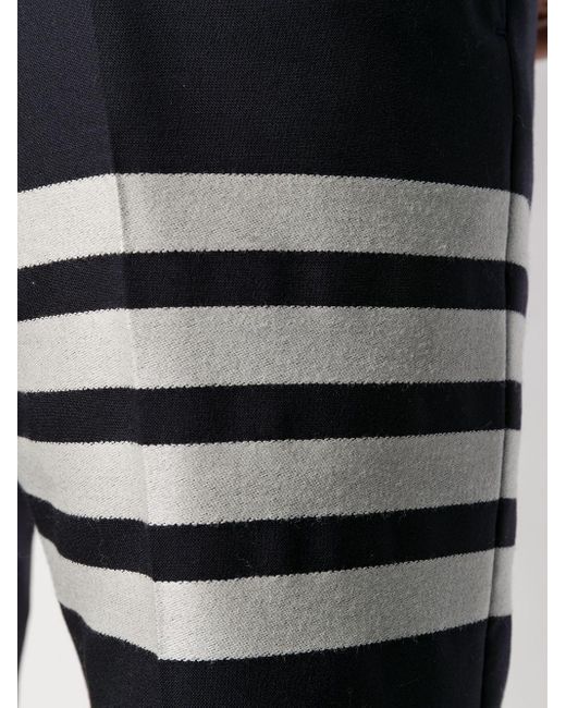 Thom Browne Gray 4-Bar Plain Weave Suiting Shorts for men