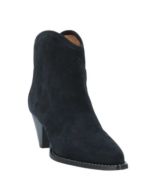 Isabel Marant Black Ankle Boots