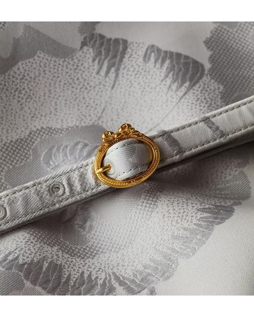 Dior White Mid-Length Belted Dress