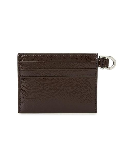 Givenchy Brown Logo Card Holder