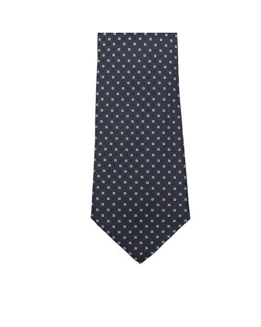 Canali Blue Pointed Tie for men