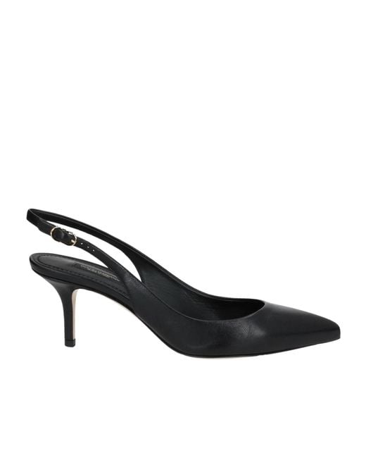 Dolce & Gabbana Black Pointed-Toe High Heels