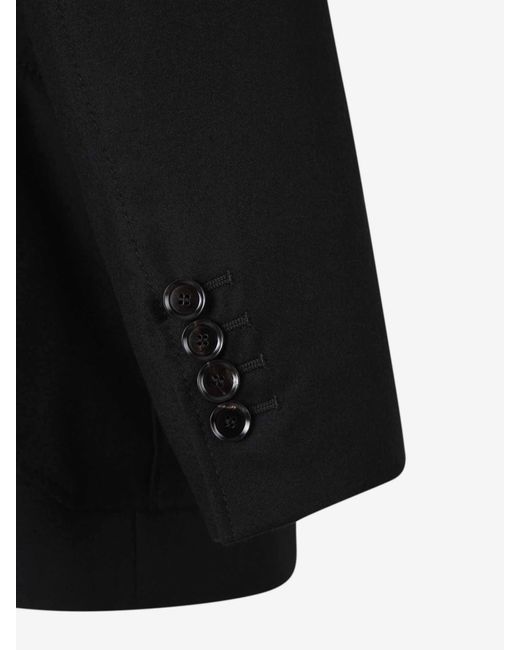 Brioni Black Wool Blazer for men