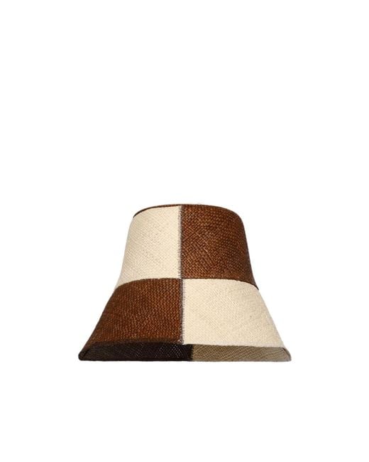 Johanna Ortiz Brown Heaven Earth Hat