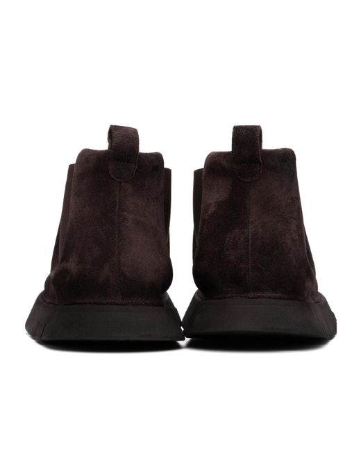 Marsèll Brown Marsèll Intagliata Ankle Boots for men