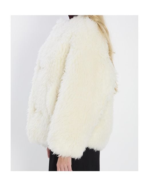Céline Natural Fur-Effect Coat