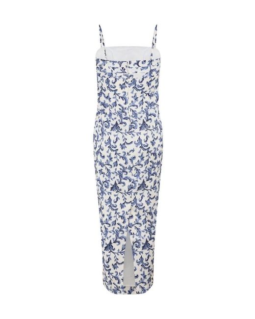 Posse Blue Printed Dress