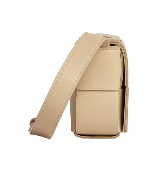 Bottega Veneta Natural Intrecciato Leather Mini Bag