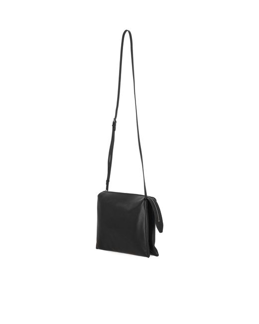 The Row White Zippered Shoulder Bag