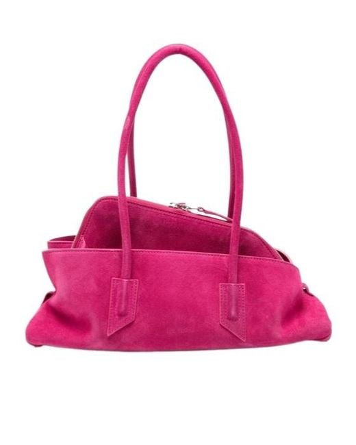 The Attico Pink Zippered Handbag