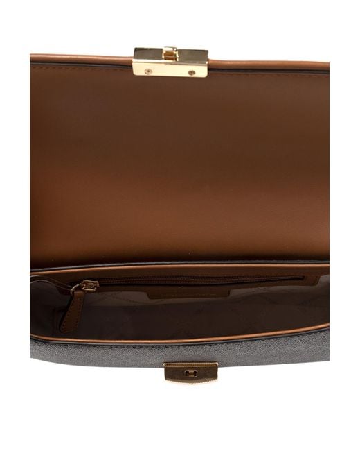 MICHAEL Michael Kors Black Bradshaw Foldover Top Tote Bag