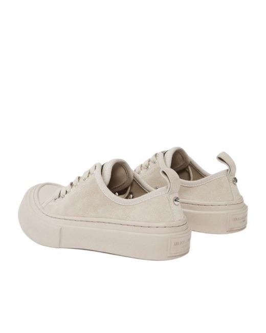 Ann Demeulemeester White Halli Vulcanized Sneakers