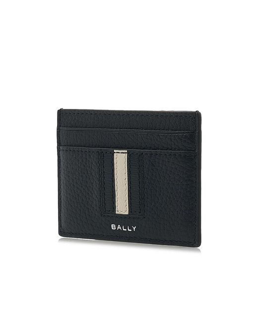 Bally Black Logo Card Bag for men