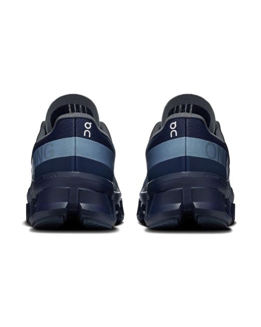 On Shoes Blue Cloudmonster 1 Lace-Up Sneakers for men