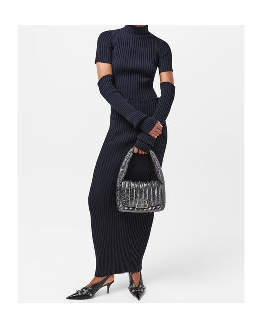 Balenciaga Black Monaco Small Shoulder Bag