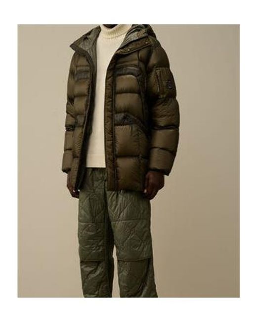 C P Company Green Down Jackets for men