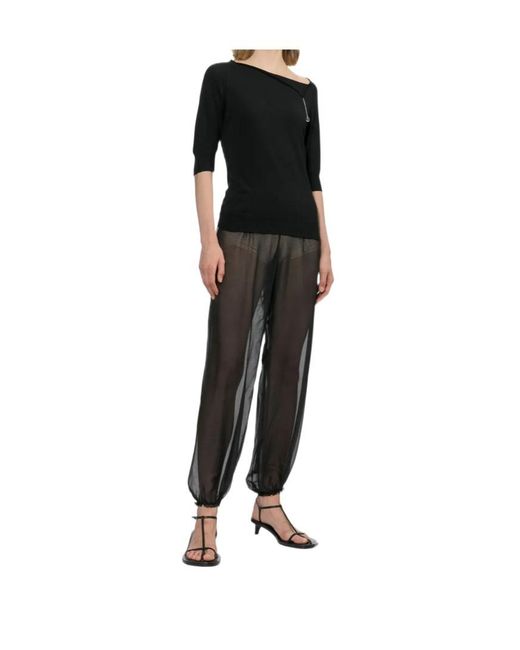 Paloma Wool Black Jogger Casual Pants