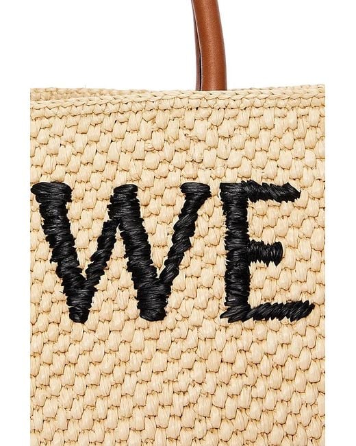 Loewe Natural Logo Embroidered Tote Bag