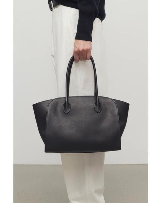 The Row Black Marlo 12 Handbag