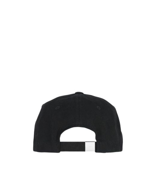 we11done Black Logo Wire Cap for men