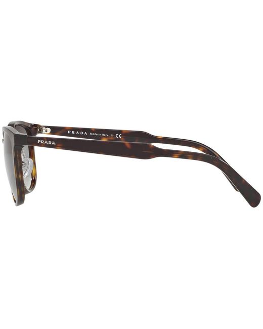 Prada Metallic Logo Sunglasses for men