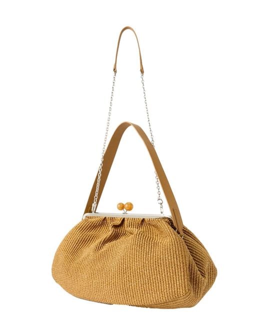 Weekend by Maxmara Natural Wkanabarro Large Pasticcino Bag
