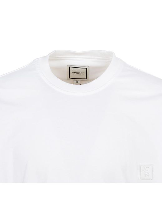 Wooyoungmi White Short Sleeve T Shirt for men