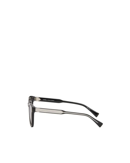 A.P.C. Metallic Les Lou Full-Rim Sunglasses for men