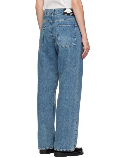 Our Legacy Blue Multi-Pocket Jeans for men