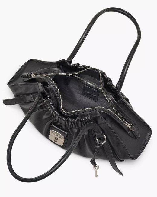 Marc Jacobs Black The Cristina Drawstring Shoulder Bag