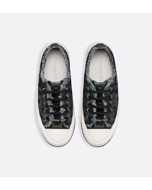 Dior Black Walk'N' Platform Sneaker