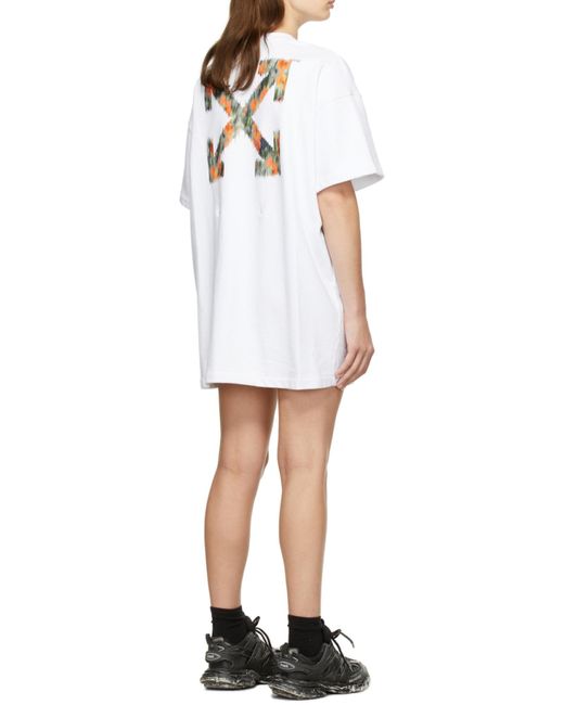 Off-White c/o Virgil Abloh White Chine T-Shirt Dress