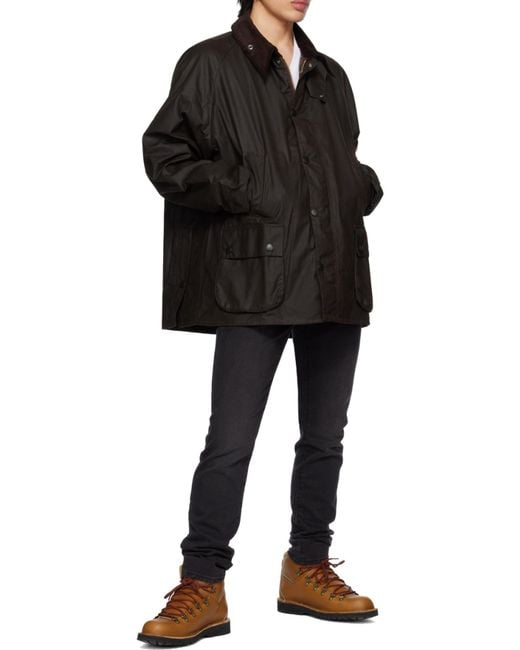 Barbour Black Long-Sleeved Casual Jacket for men