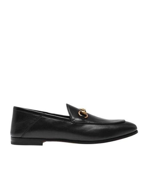Gucci Black Horsebit Loafers