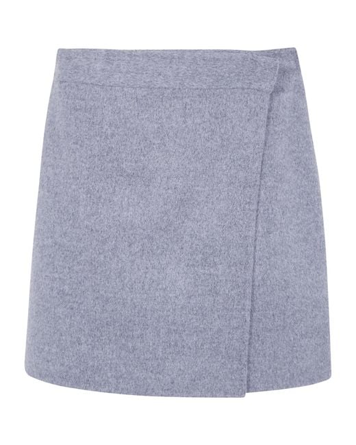 Semicouture Blue June Skirt