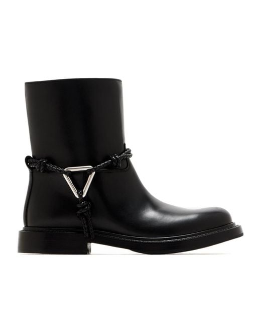 Bottega Veneta Black James Ankle Boots