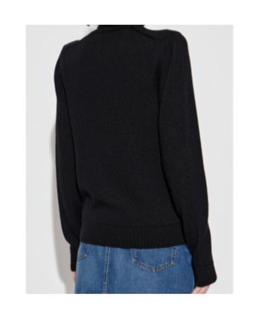 Dolce & Gabbana Blue Turtleneck Knitted Jumper