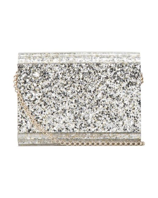 Jimmy Choo Metallic Candy Glitter Clutch Bag