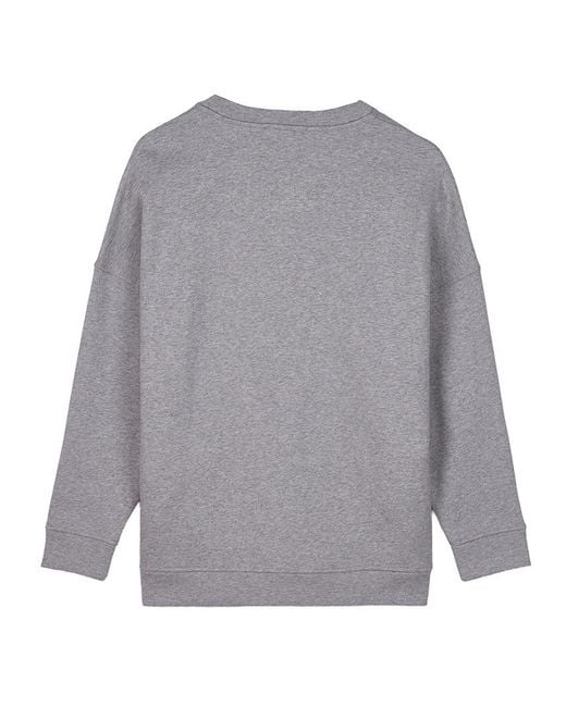 Weekend by Maxmara Gray Long-Sleeved Sweatshirt
