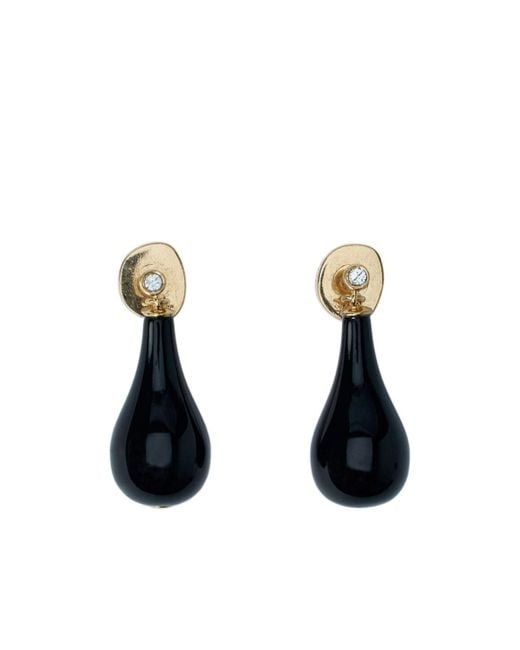 Totême Multicolor Totême Dropped Embellished Earrings