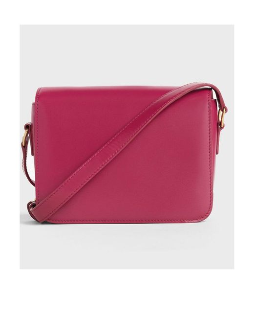 Céline Pink Teen Triomphe Bag
