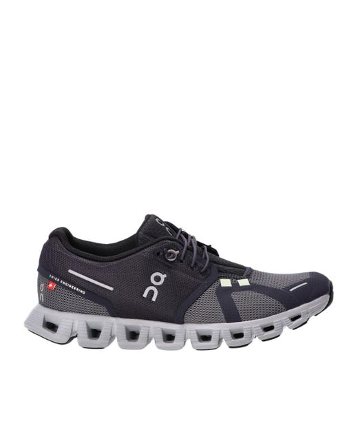 On Shoes Blue Cloud 5 Push Sneakers