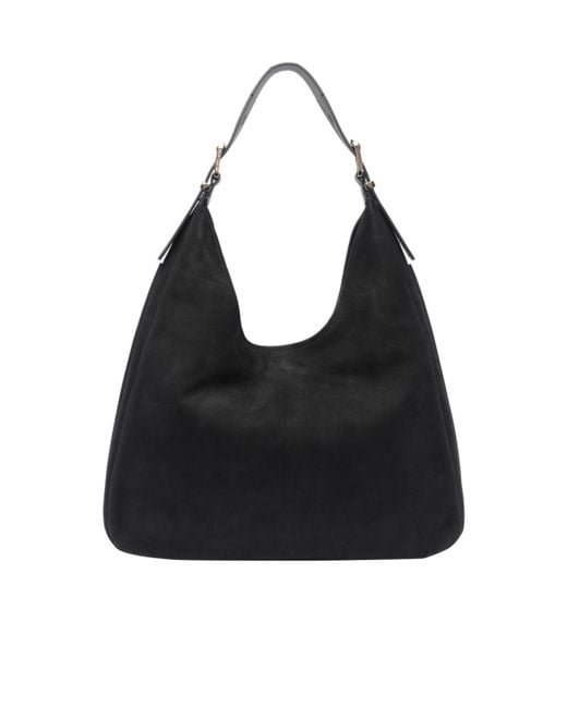MICHAEL Michael Kors Black Nolita Large Hobo Shoulder Bag