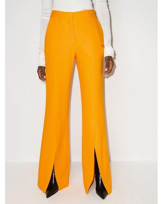 Off-White c/o Virgil Abloh Orange Front Sit Tailored Pants